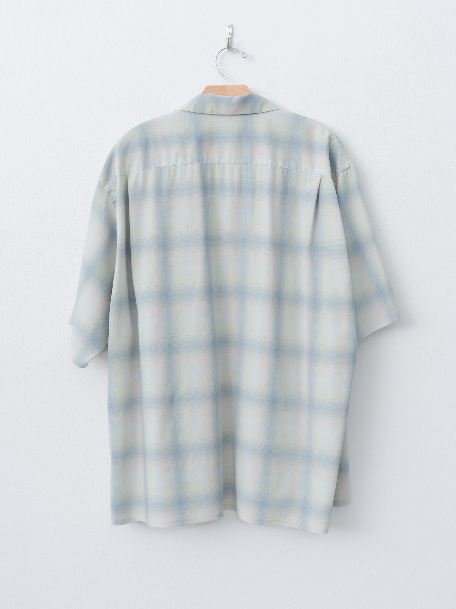 Namu Shop - Kaptain Sunshine Open Collared SS Shirt - Pale Ombre