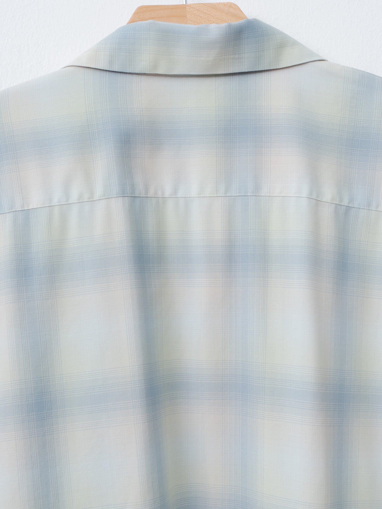 Namu Shop - Kaptain Sunshine Open Collared SS Shirt - Pale Ombre