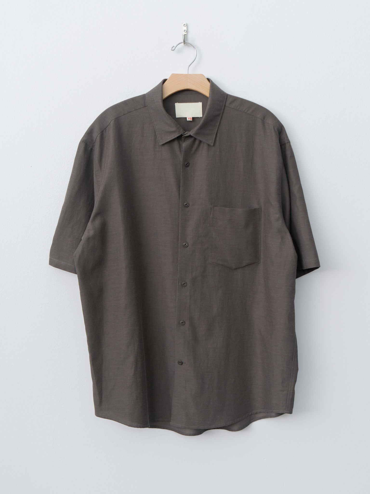 Namu Shop - Yoko Sakamoto Fit S/S Shirt - Brown