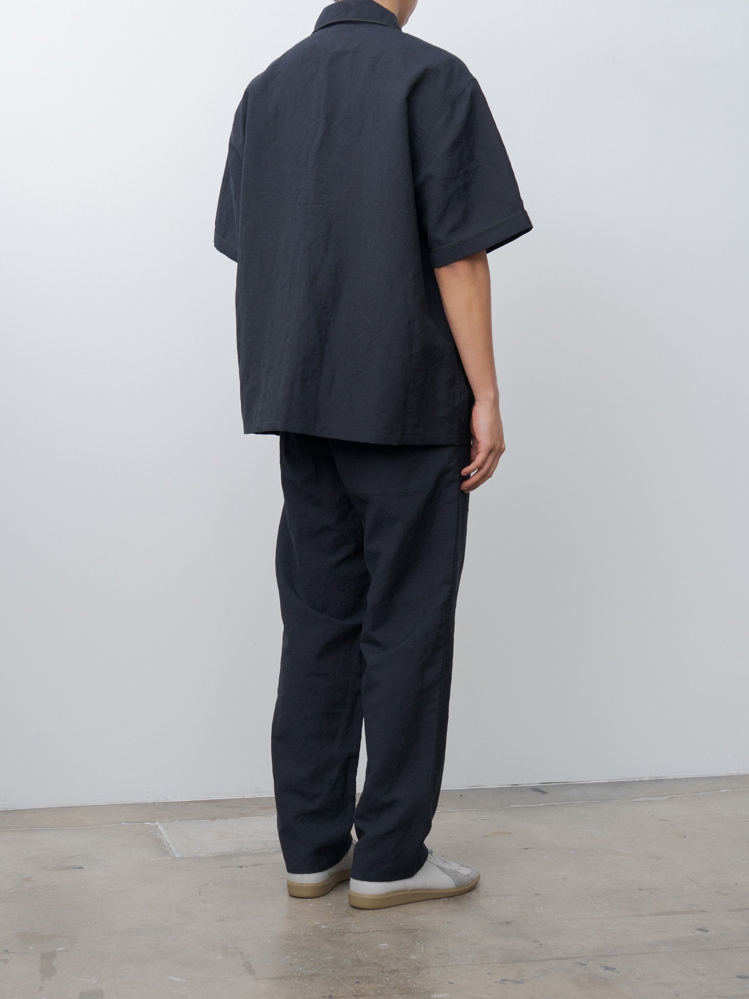 Namu Shop - Fujito S/S Pajama Shirt - Dark Navy