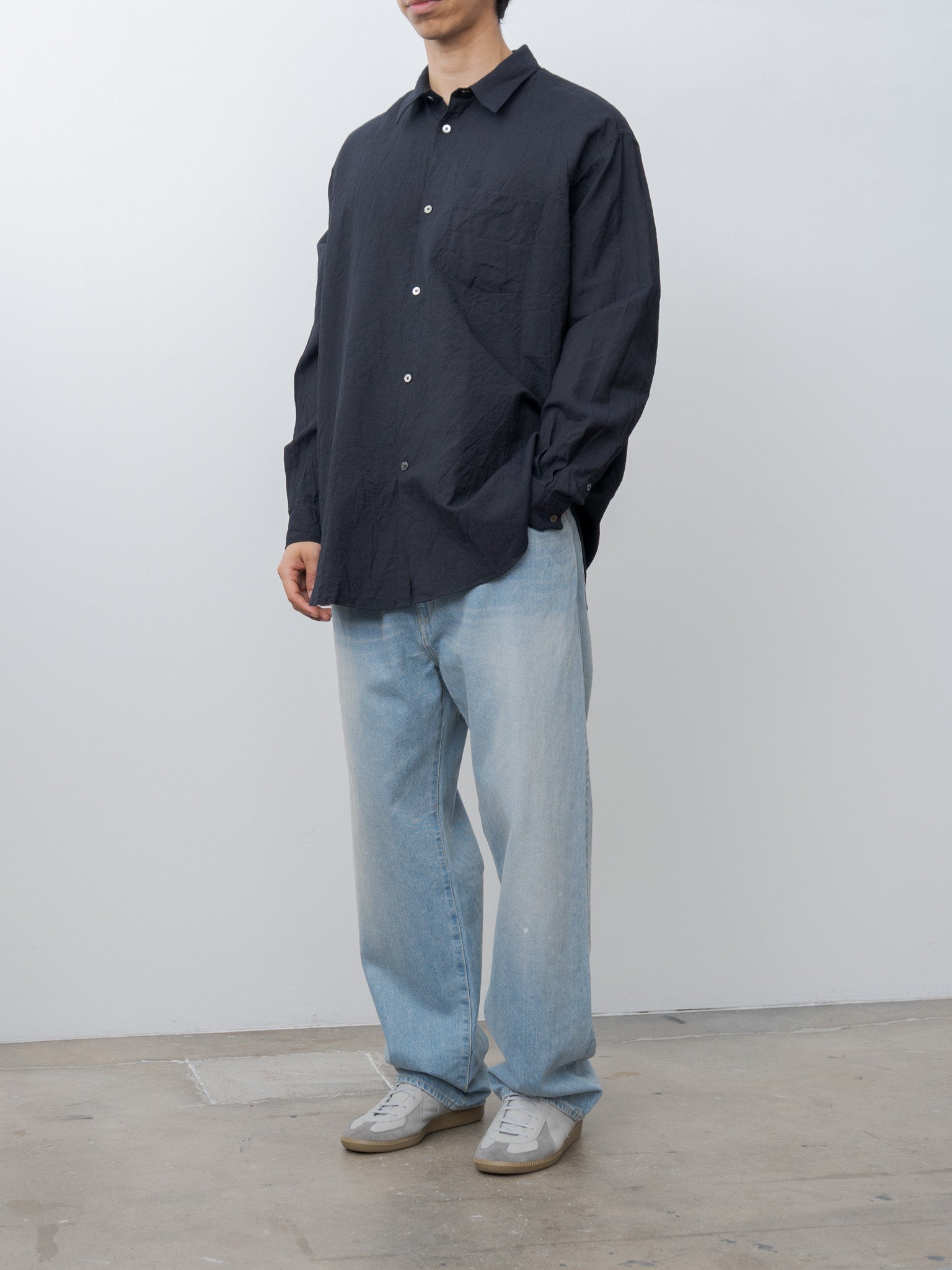 Namu Shop - Fujito B/S Shirt - Dark Navy