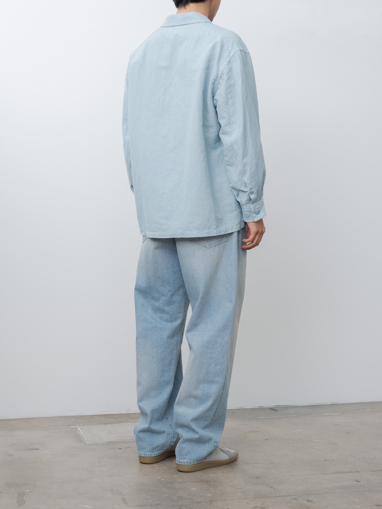 Namu Shop - Yoko Sakamoto Work Shirt - Sky Blue