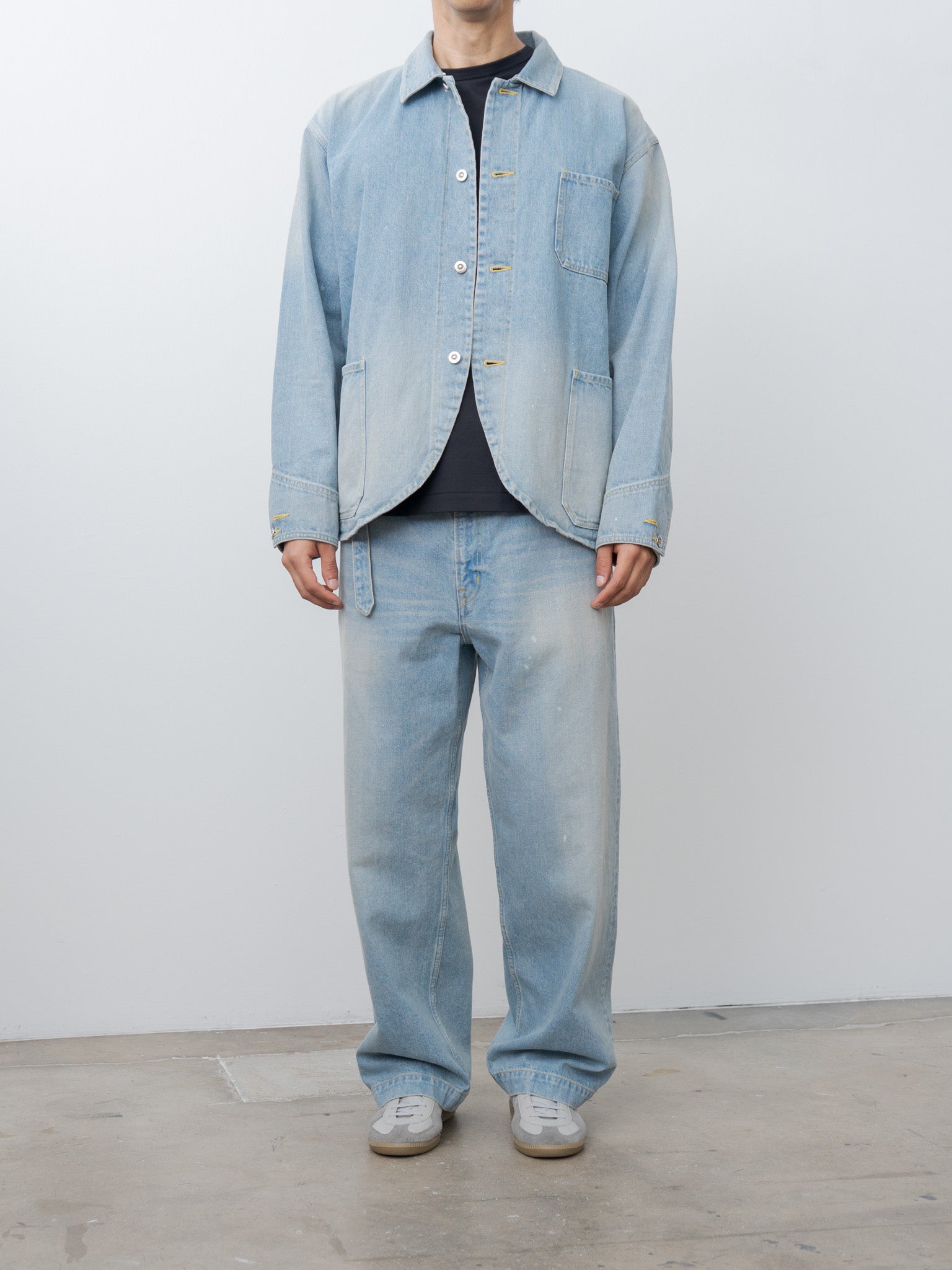 Namu Shop - Yoko Sakamoto Coverall - Light Indigo