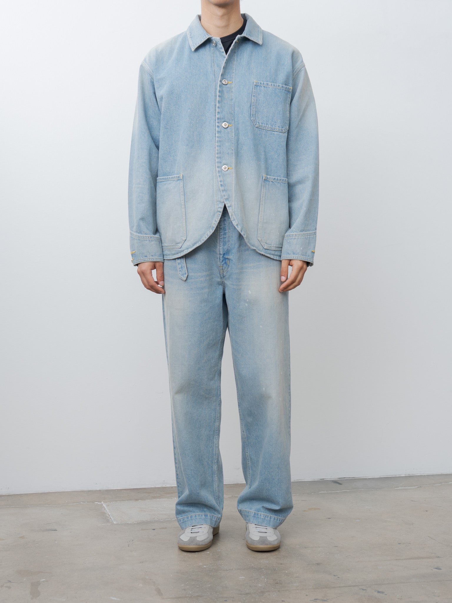 Namu Shop - Yoko Sakamoto Coverall - Light Indigo