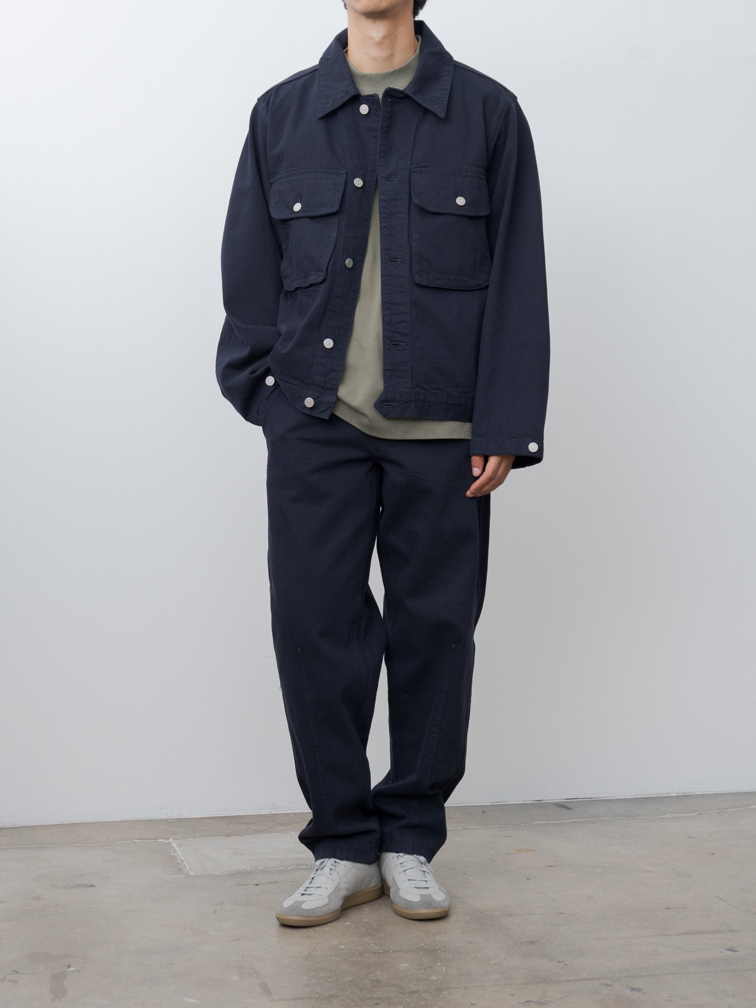 Namu Shop - Document Non Fade Denim Jacket - Indigo