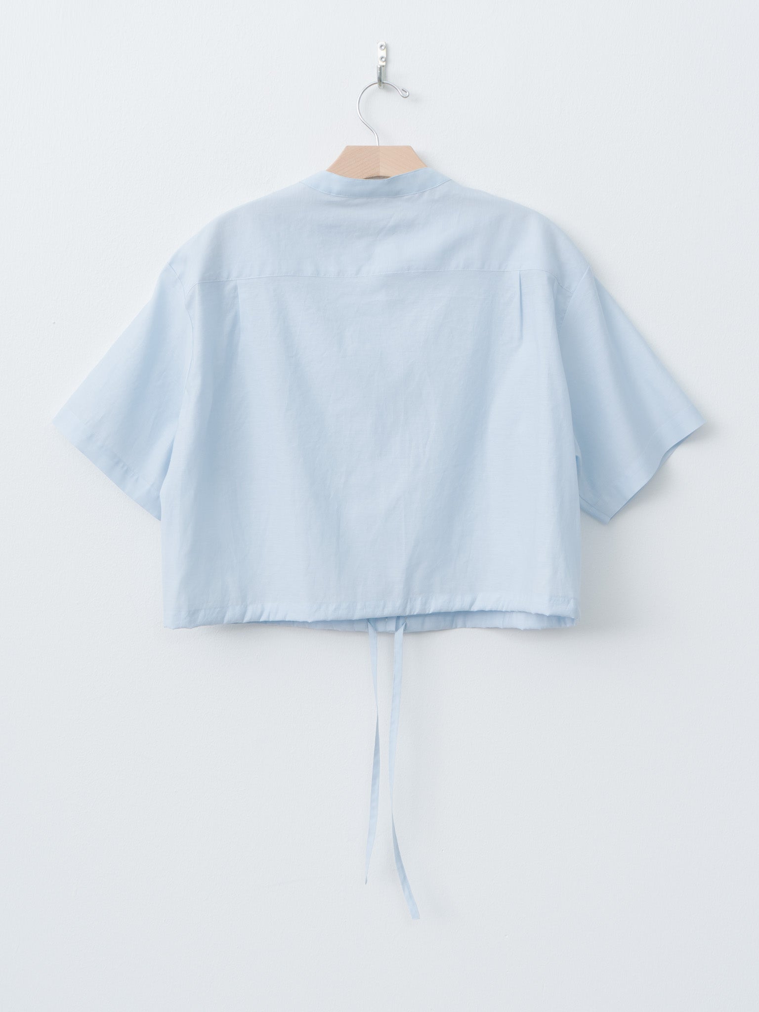 Namu Shop - Nicholson & Nicholson LUNA-SILK Shirt - Sax
