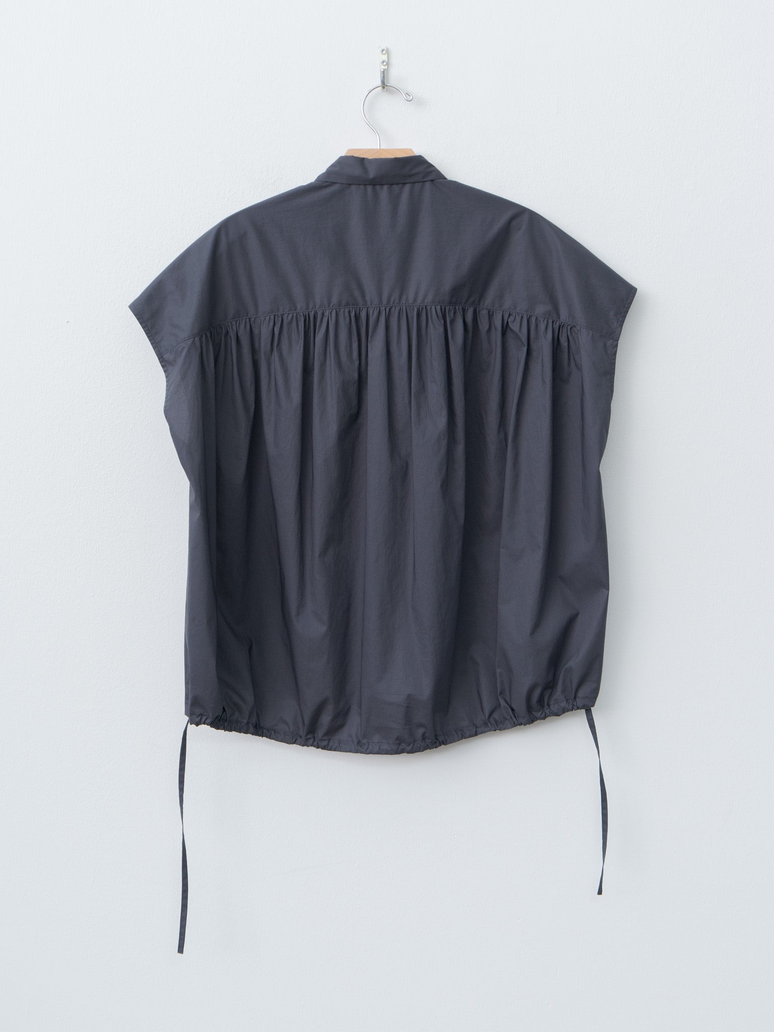 Namu Shop - Nicholson & Nicholson TENDER-POPLIN Shirt - Navy