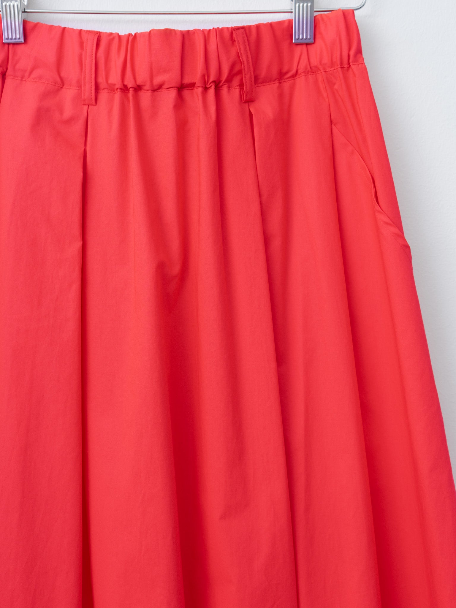 Namu Shop - Nicholson & Nicholson LOLA-POPLIN Skirt - Red