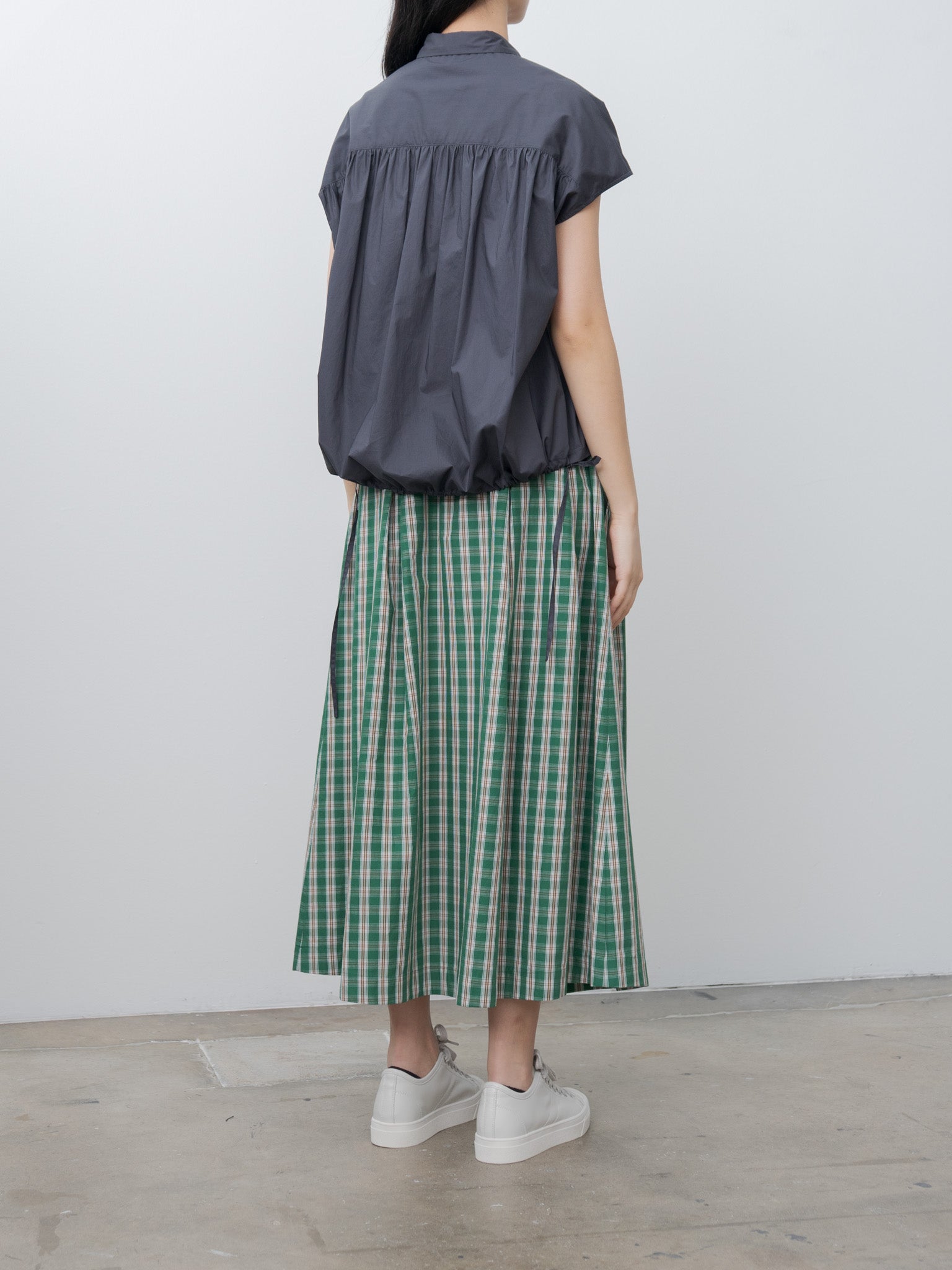 Namu Shop - Nicholson & Nicholson TENDER-POPLIN Shirt - Navy