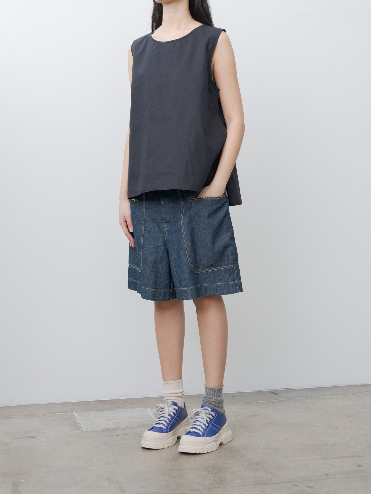 Namu Shop - Sofie D'Hoore Brody Top - Midnight