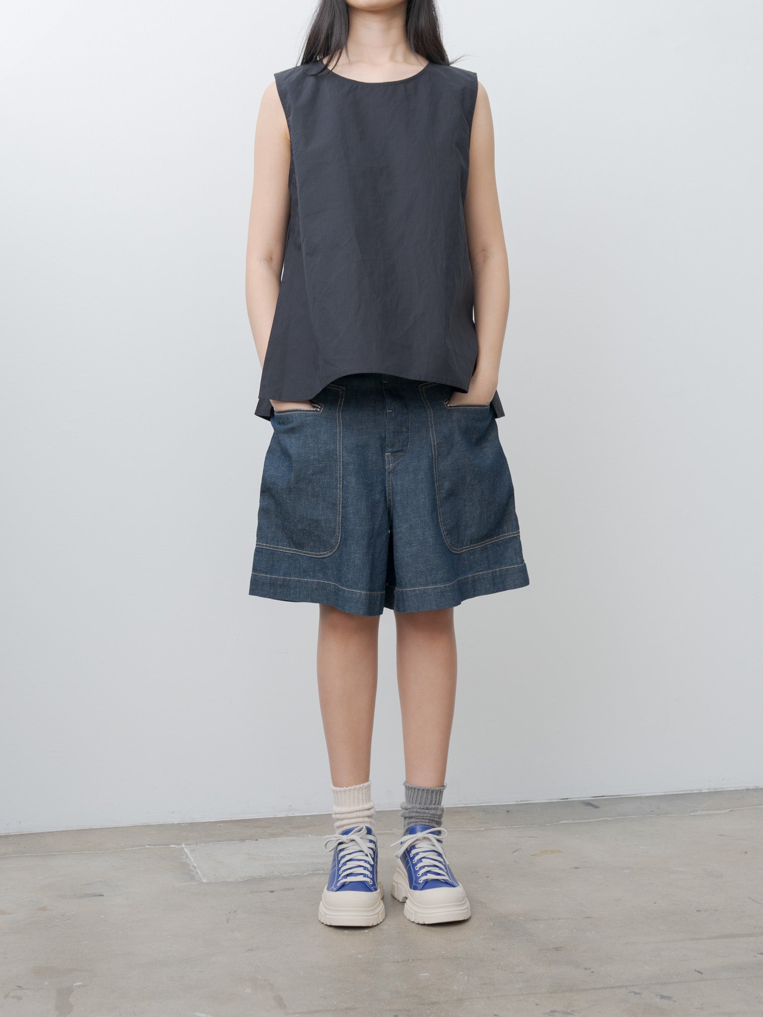 Namu Shop - Sofie D'Hoore Brody Top - Midnight
