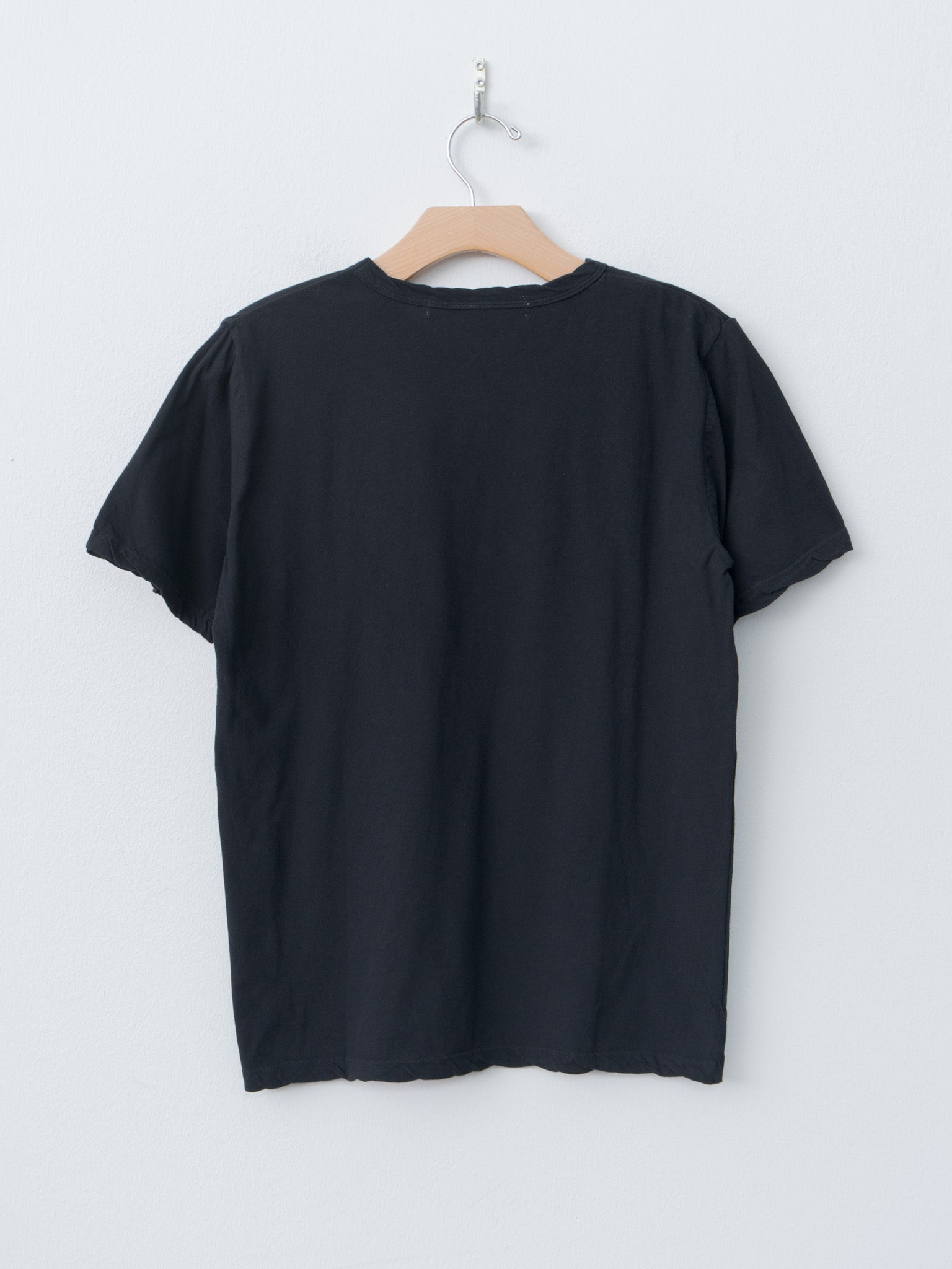 Namu Shop - Veritecoeur High Twist Jersey Crewneck T-Shirt - Black