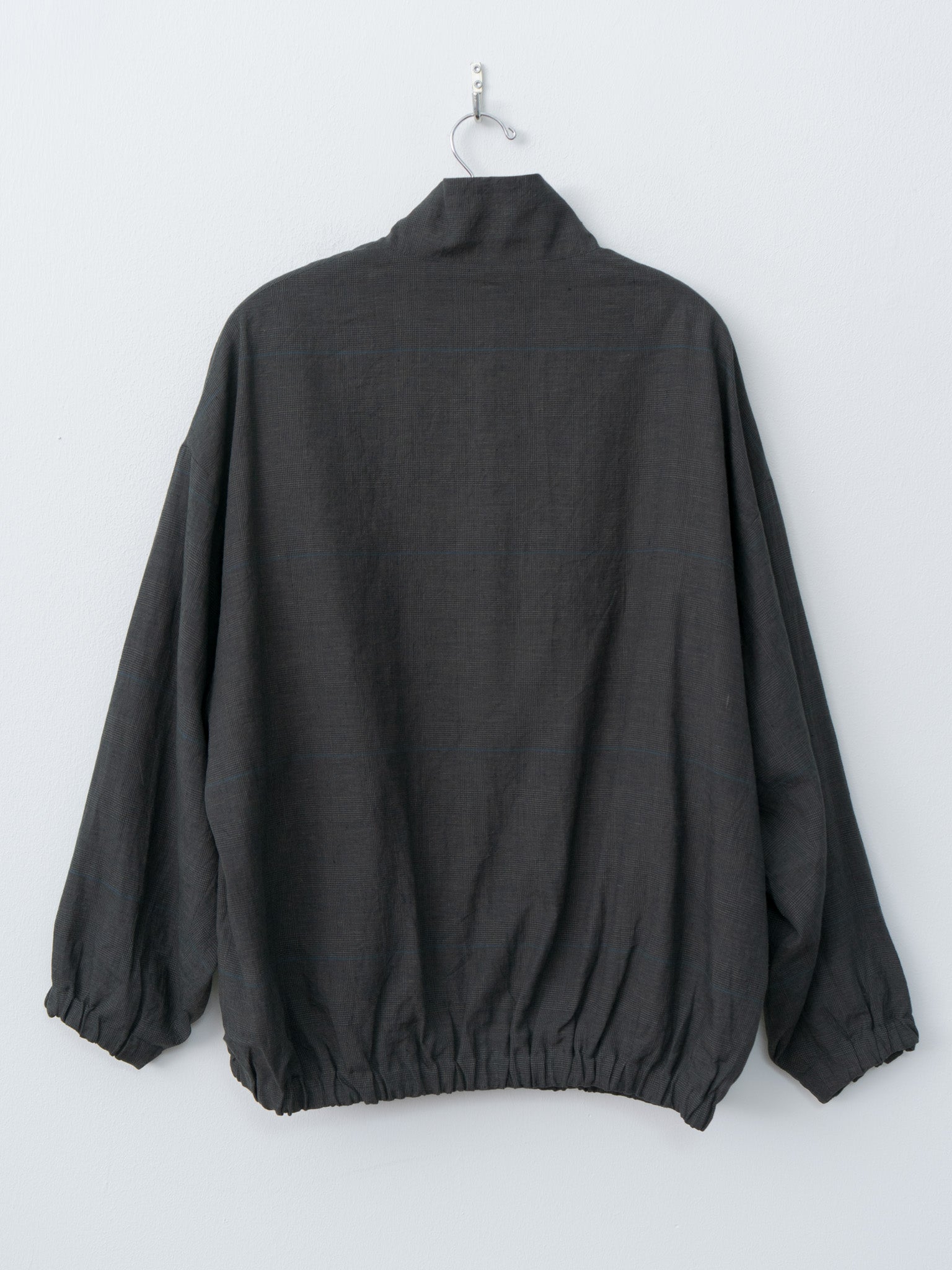 Namu Shop - Veritecoeur Glen Check Blouson - Gray Check