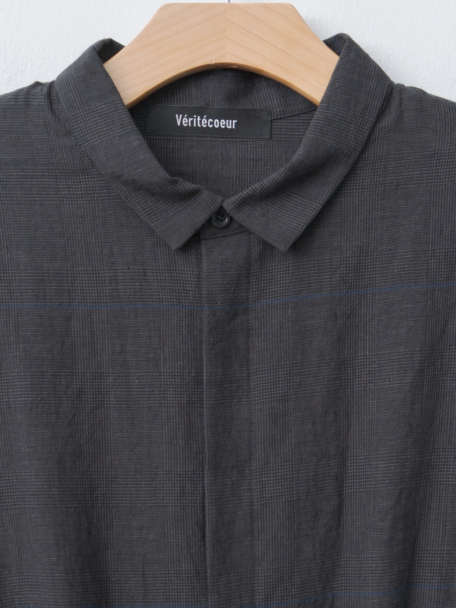 Namu Shop - Veritecoeur Glen Check Dress - Gray Check