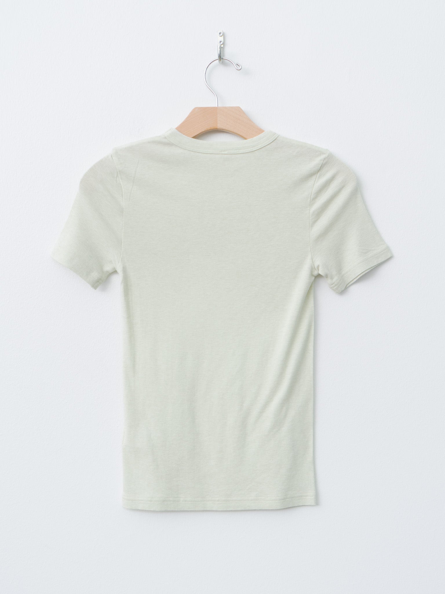 Namu Shop - Babaco Cotton Silk Basic T-Shirt - Sage