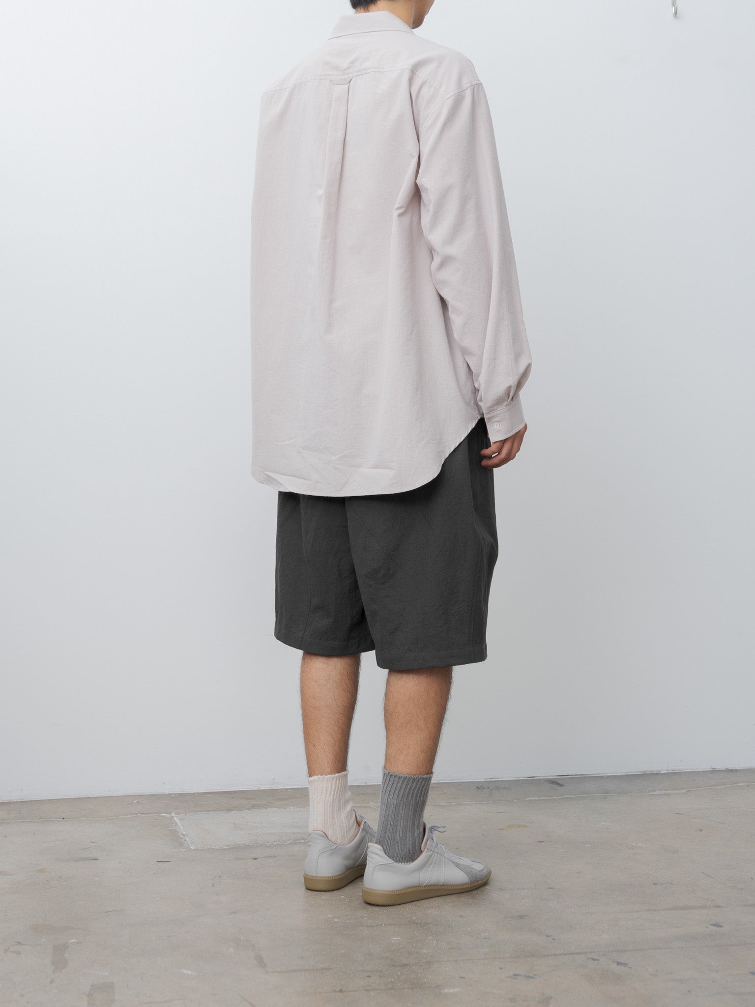 Namu Shop - S.K. Manor Hill Solar Short - Antique Black Linen Cotton