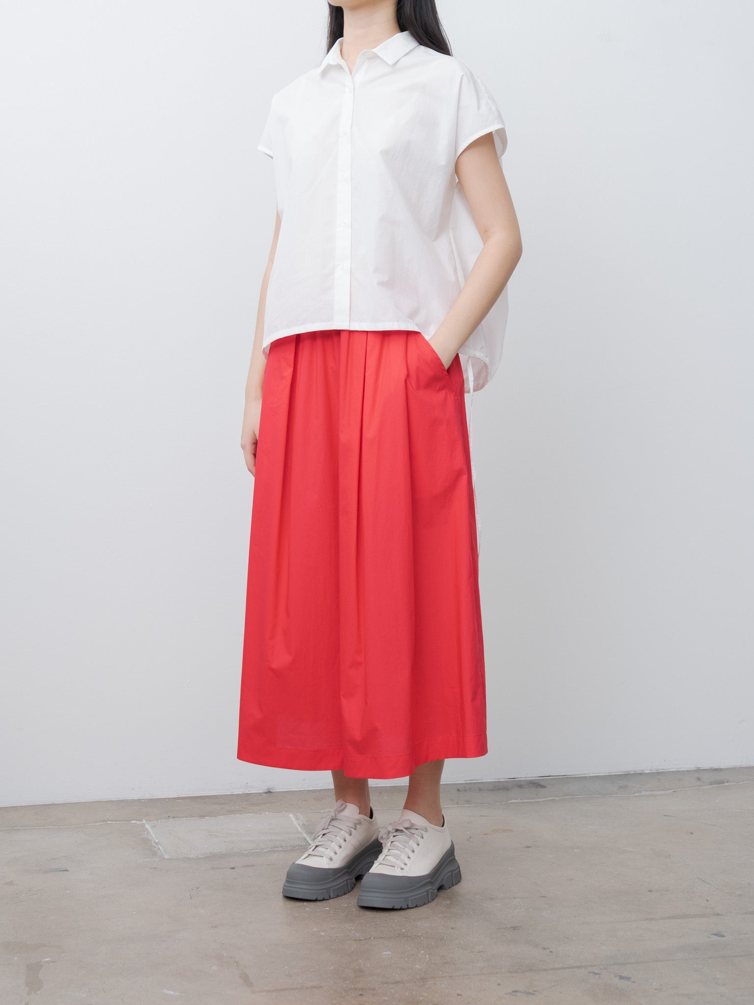 Namu Shop - Nicholson & Nicholson TENDER-W Shirt - White