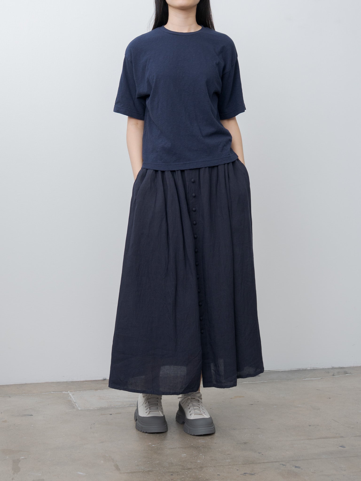 Namu Shop - Ichi Antiquites T-Shirt - Navy