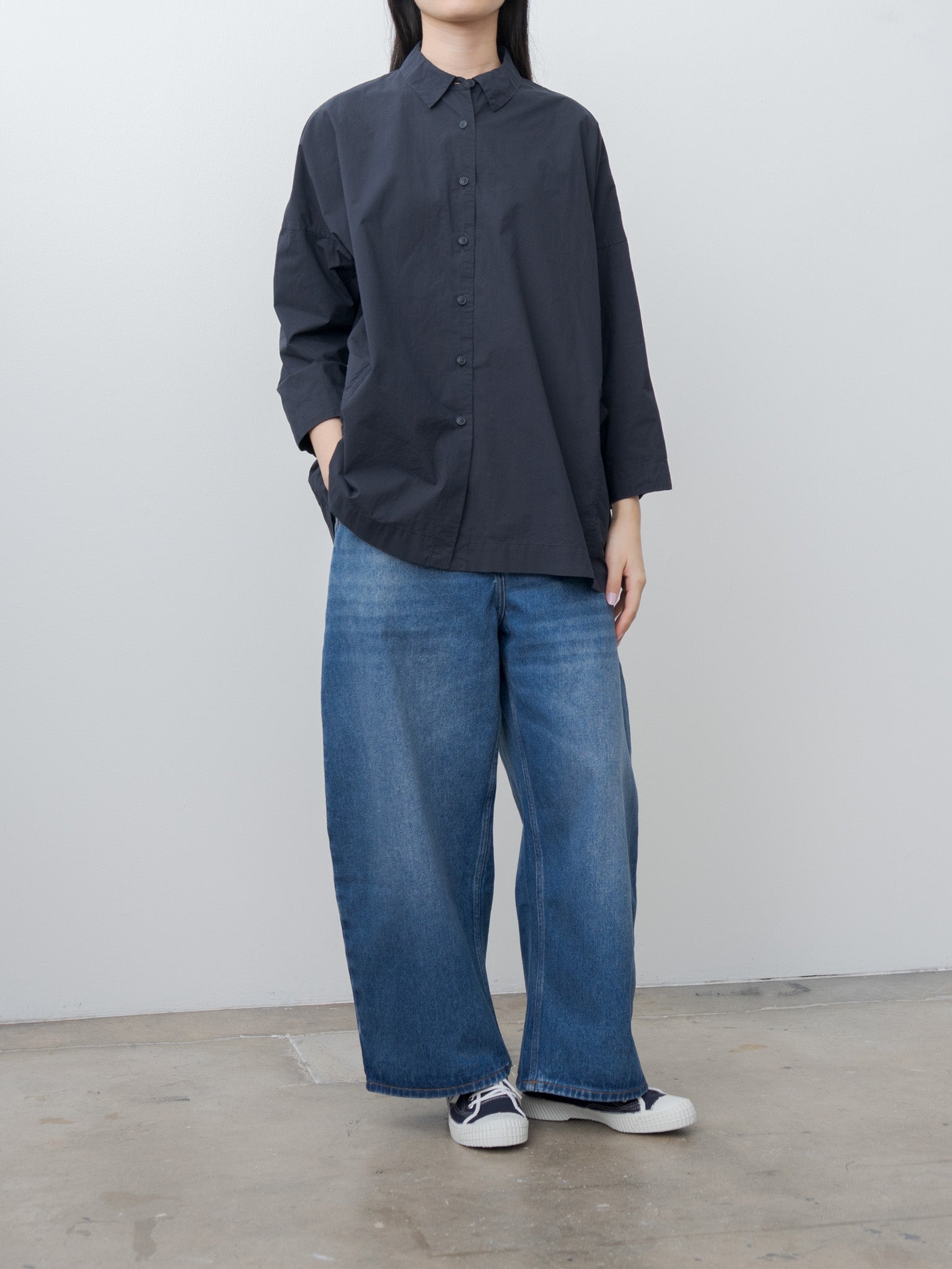 Namu Shop - Casey Casey February Shirt H COT - Night