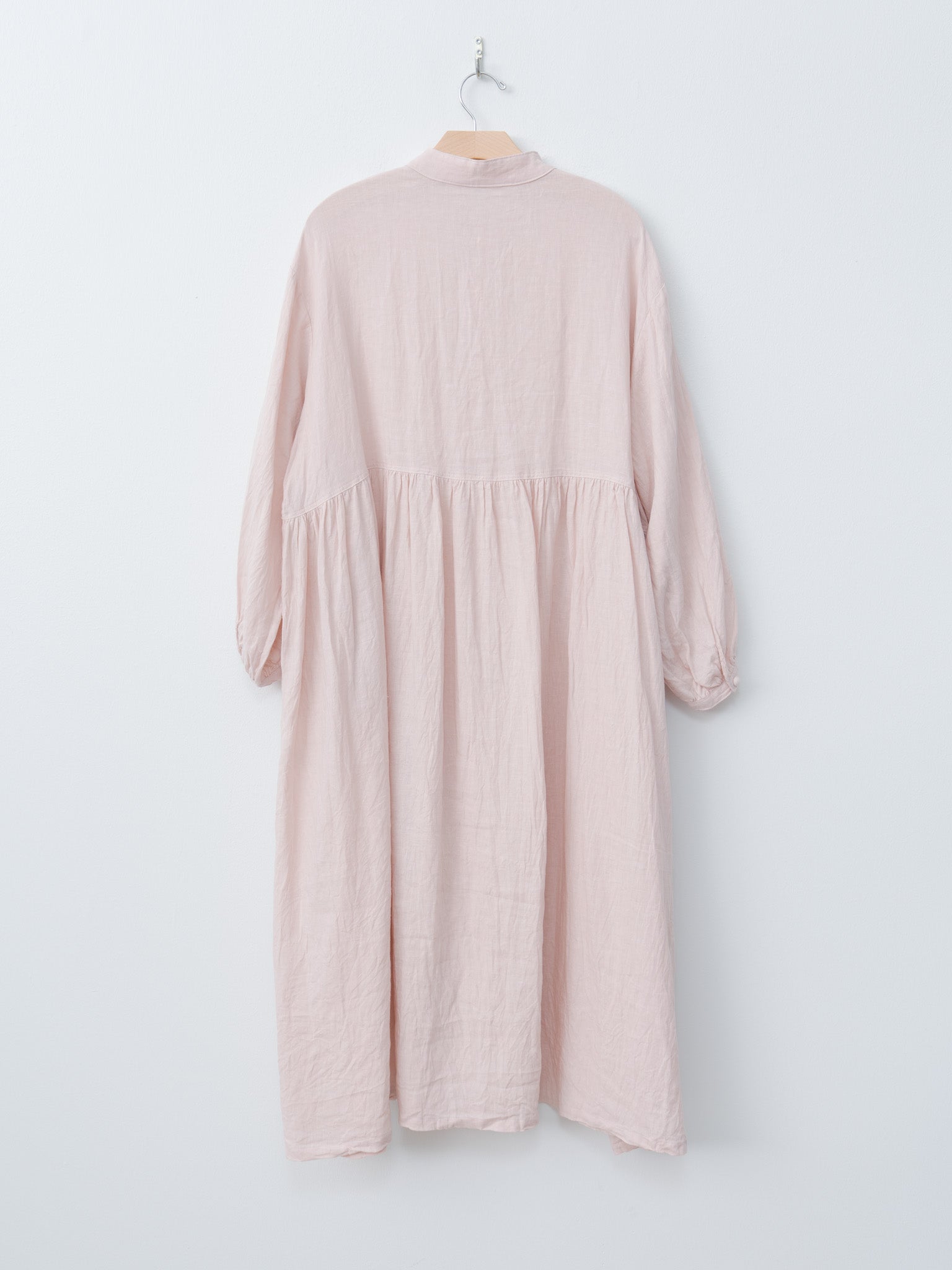 Namu Shop - Ichi Antiquites French Linen Dress - Pink