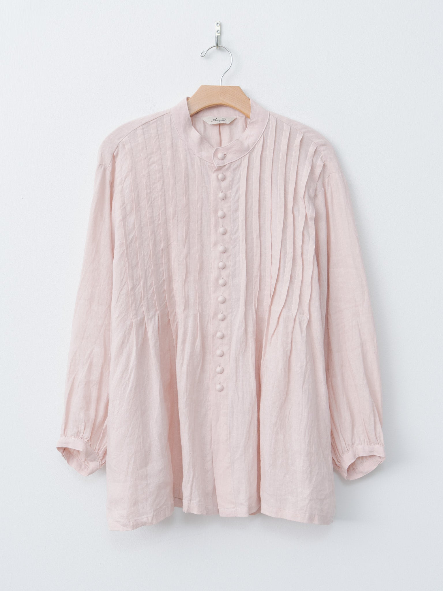 Namu Shop - Ichi Antiquites French Linen Shirt - Pink