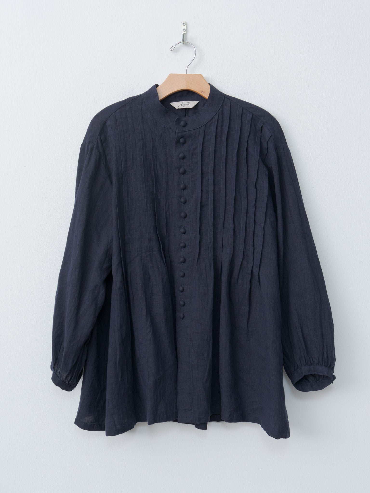 Namu Shop - Ichi Antiquites French Linen Shirt - Navy