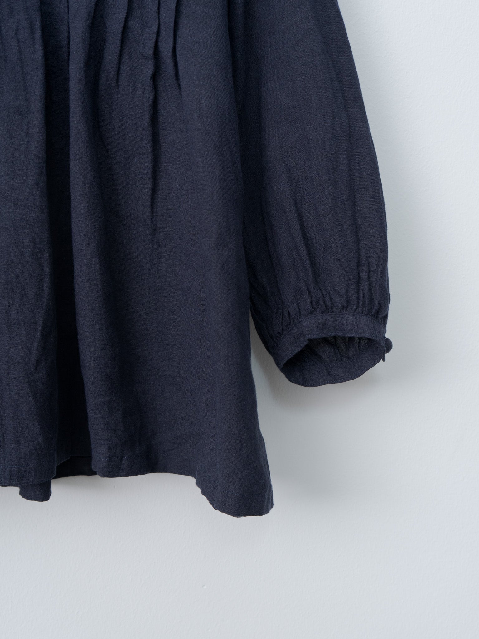 Namu Shop - Ichi Antiquites French Linen Shirt - Navy