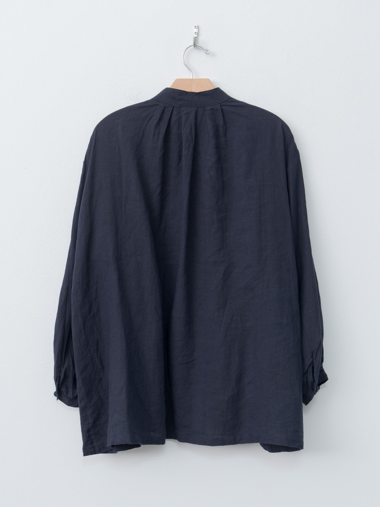 Namu Shop - Ichi Antiquites French Linen Shirt - Navy