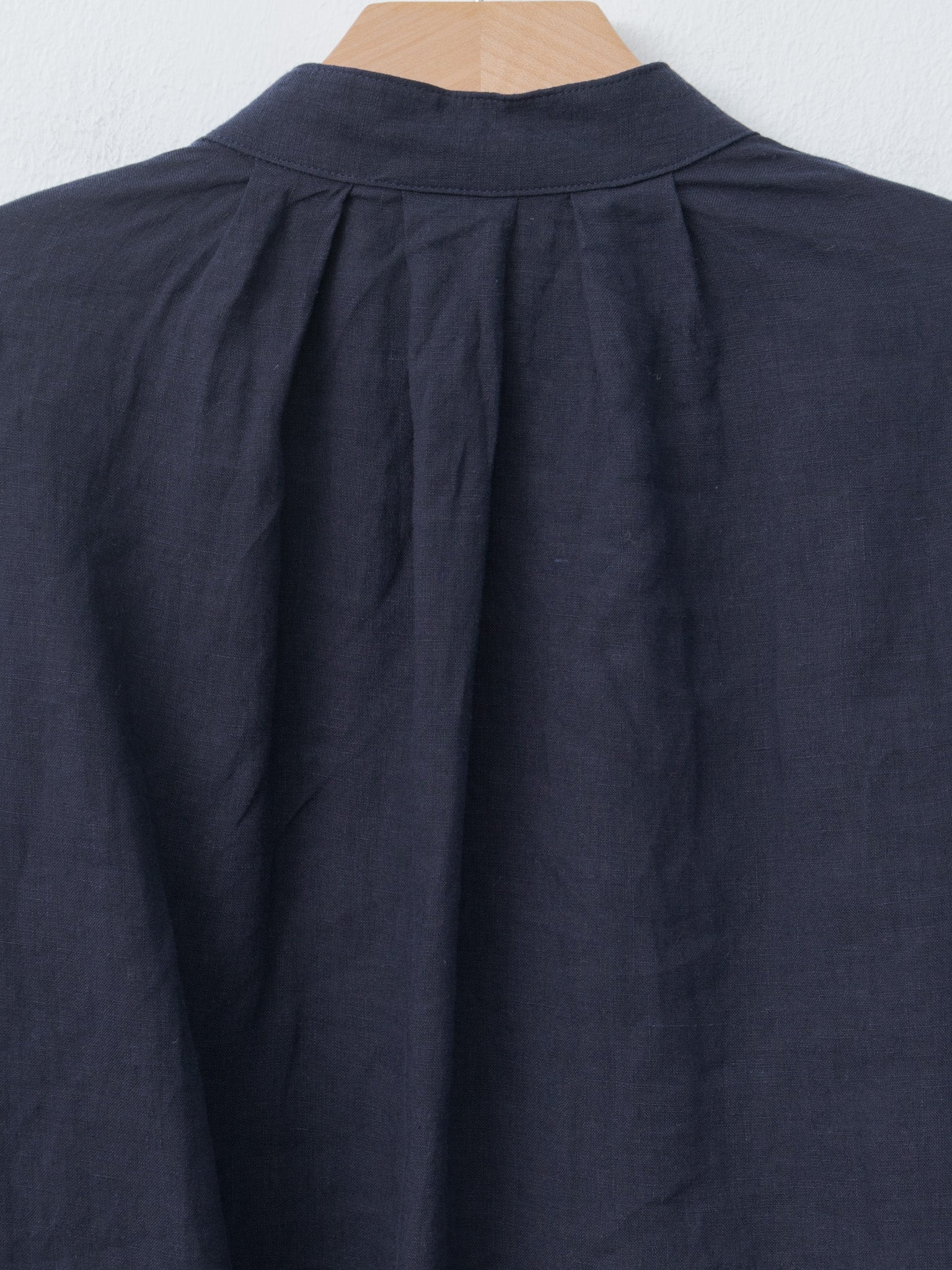 Namu Shop - Ichi Antiquites French Linen Shirt - Navy