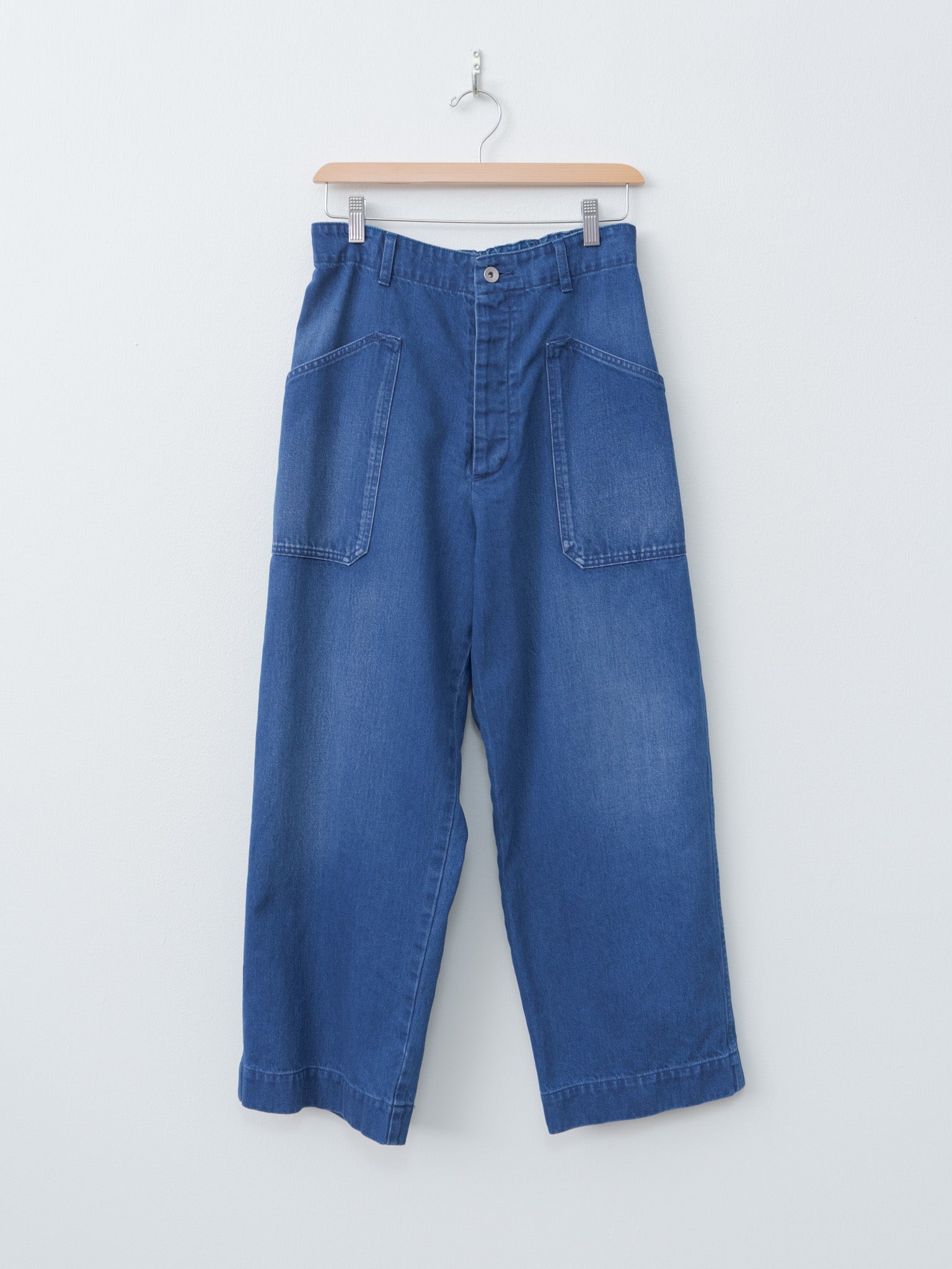 Namu Shop - Veritecoeur Denim Utility Pants - Blue Indigo