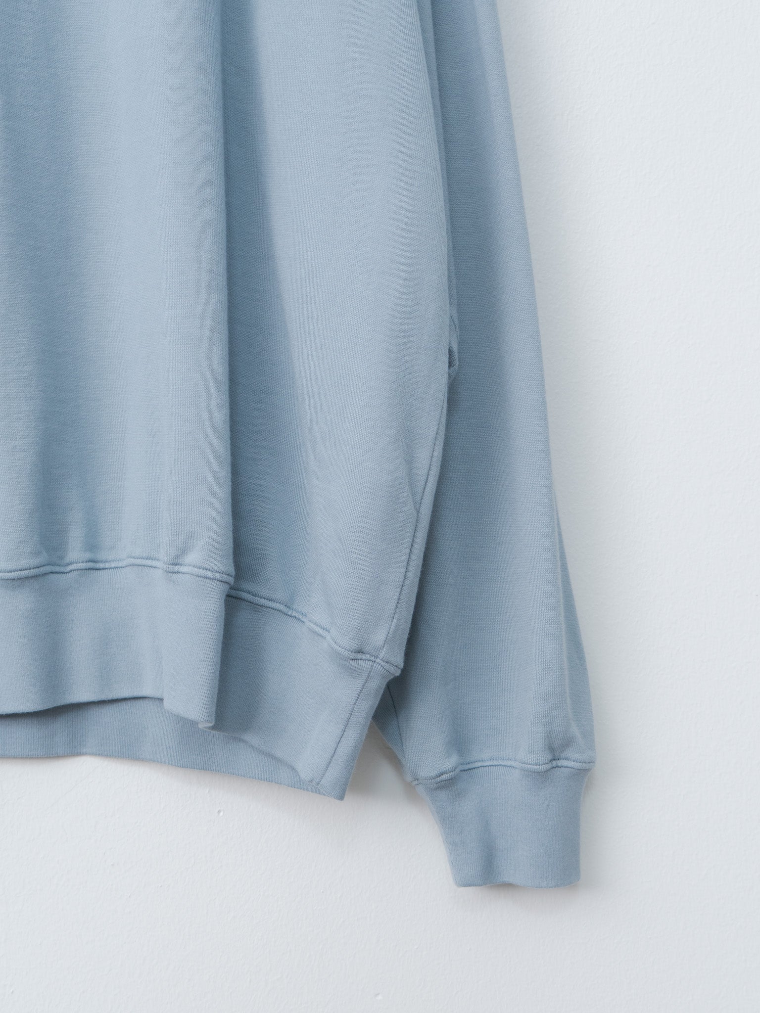 Namu Shop - Auralee Super High Gauge Sweat P/O - Blue Gray