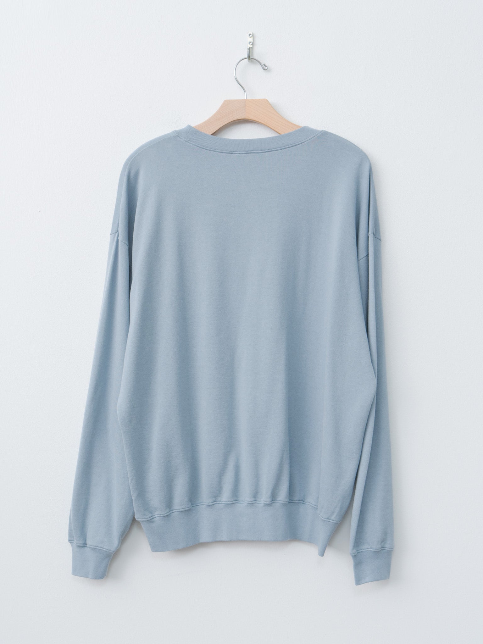 Namu Shop - Auralee Super High Gauge Sweat P/O - Blue Gray