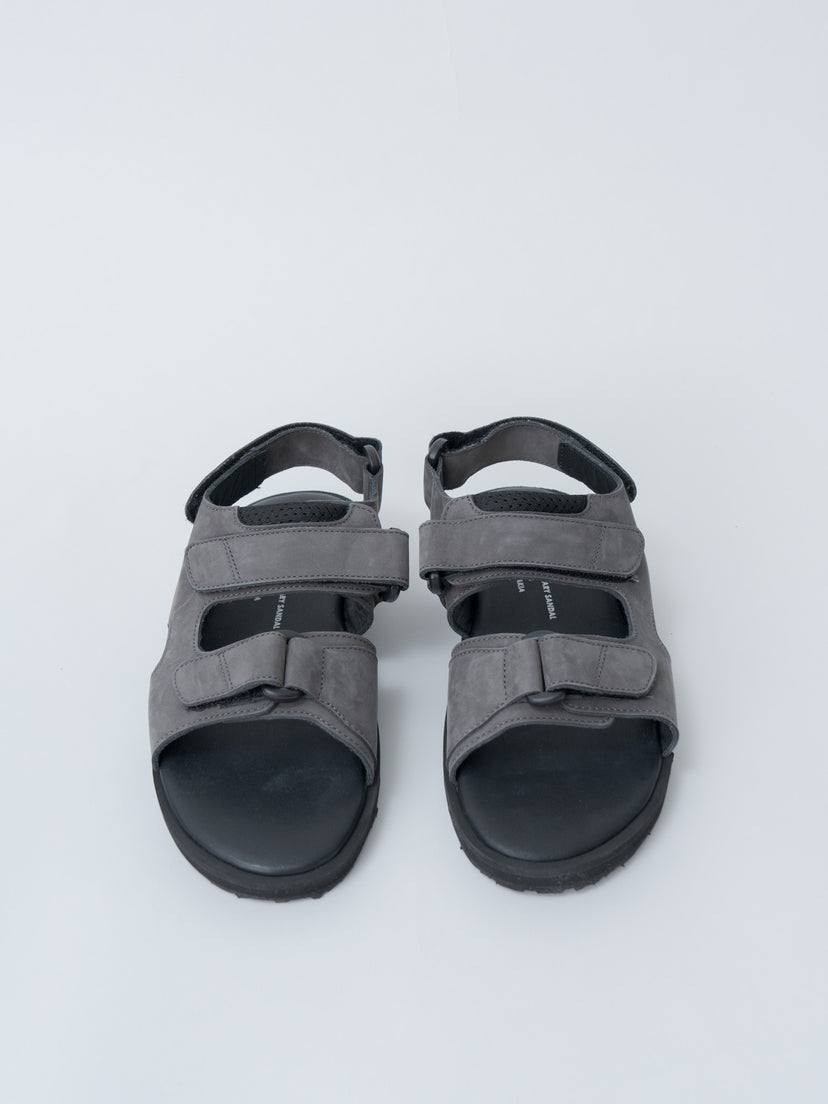 Namu Shop - Reproduction of Found 1837NL British Military Sandal - Dark Gray Nubuck