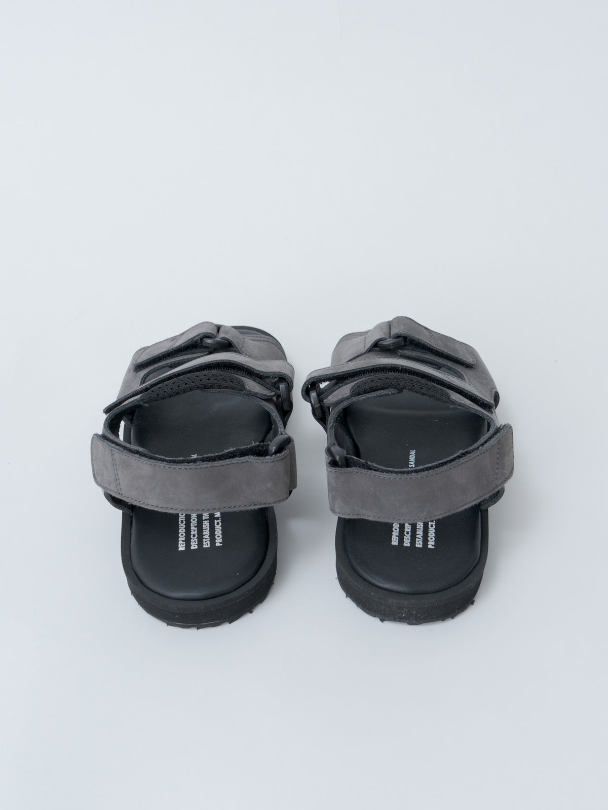 Namu Shop - Reproduction of Found 1837NL British Military Sandal - Dark Gray Nubuck