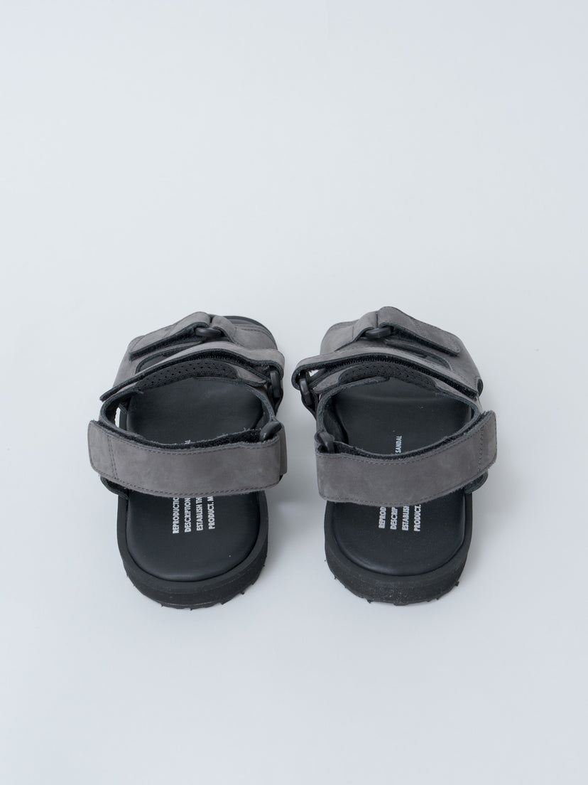 Namu Shop - Reproduction of Found 1837NL British Military Sandal - Dark Gray Nubuck (men's)