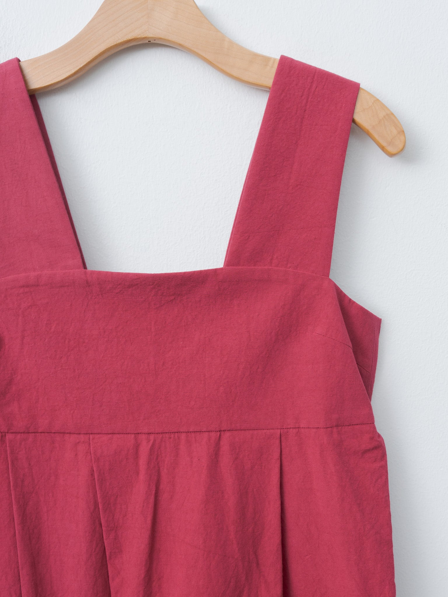 Namu Shop - Sayaka Davis Thick Strap Dress - Cherry