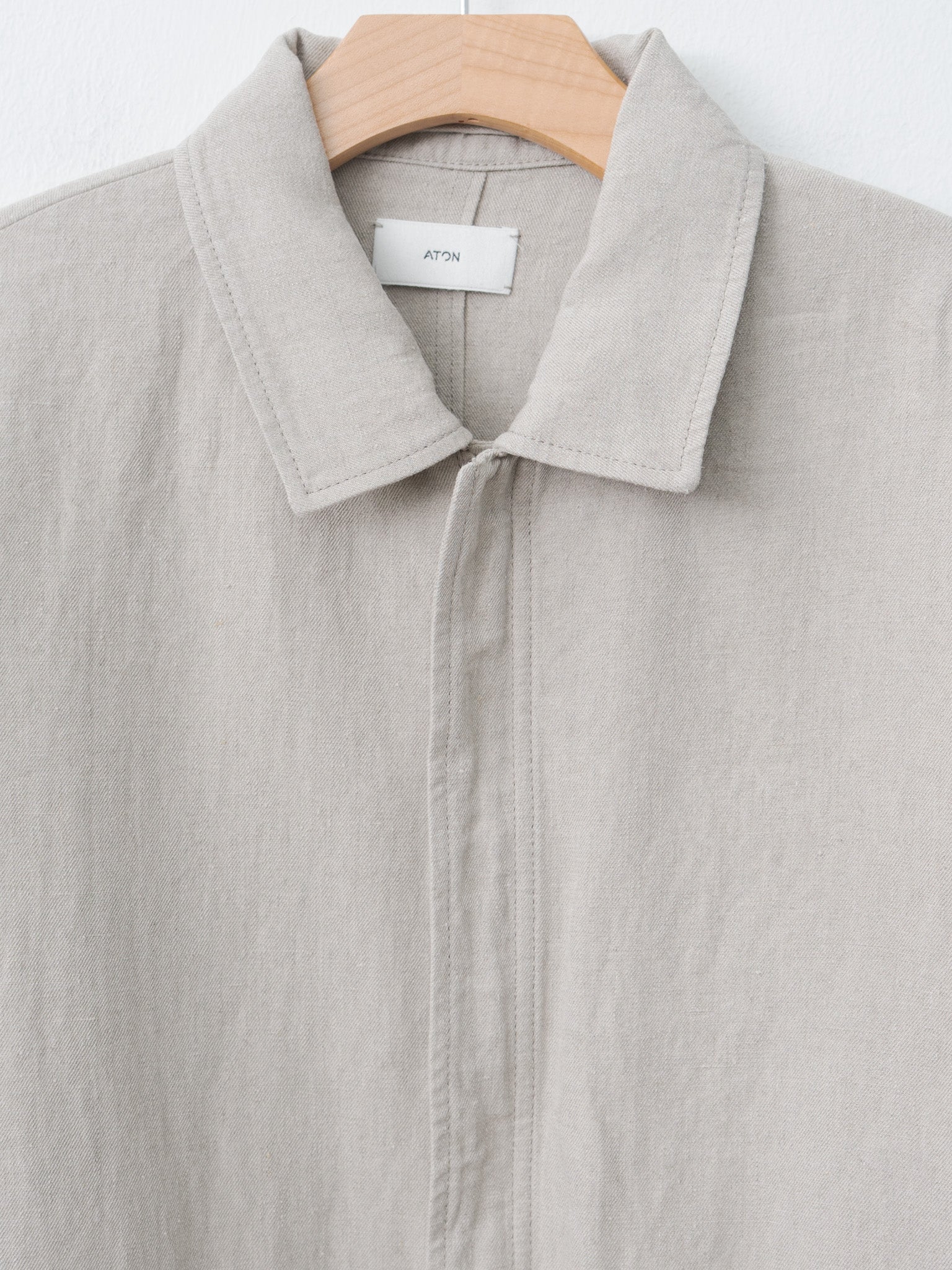 Namu Shop - Aton Hard Linen Utility Jacket - Raw Linen
