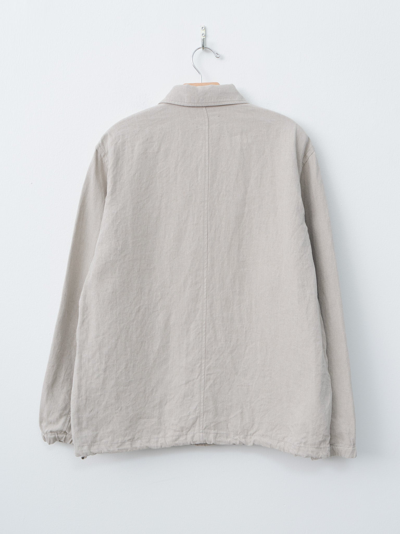 Namu Shop - Aton Hard Linen Utility Jacket - Raw Linen