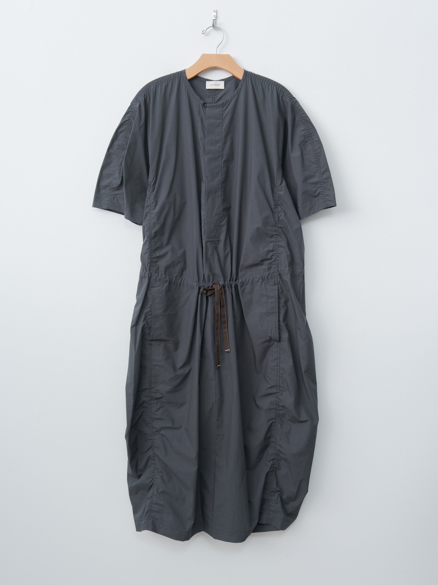 Namu Shop - Lemaire Parachute Dress - Charcoal