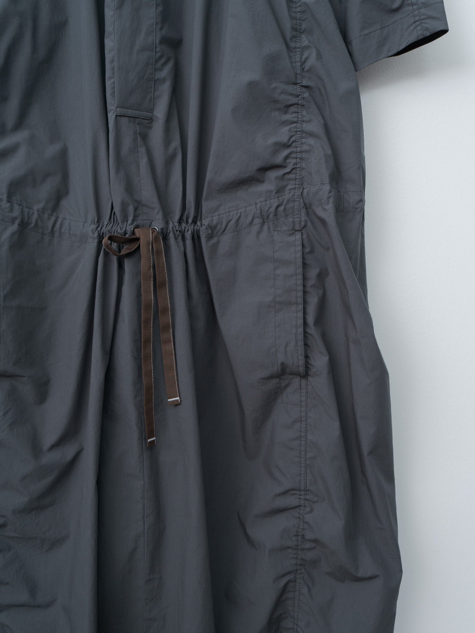 Namu Shop - Lemaire Parachute Dress - Charcoal