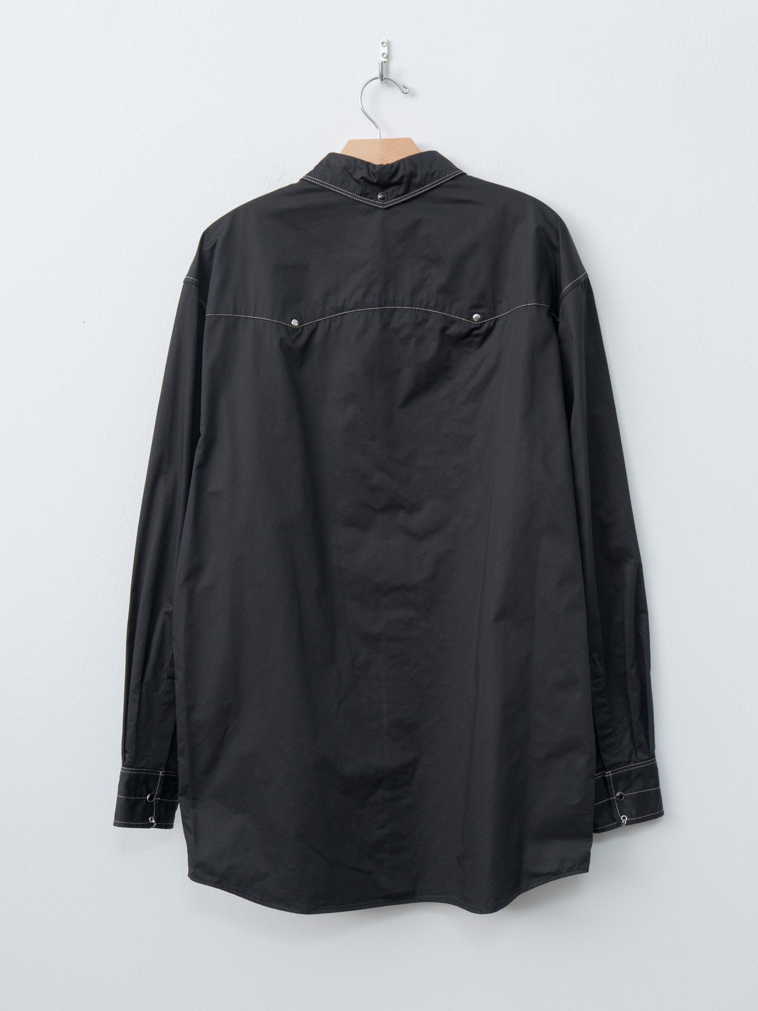 Namu Shop - Lemaire Embellished Metal Shirt - Black