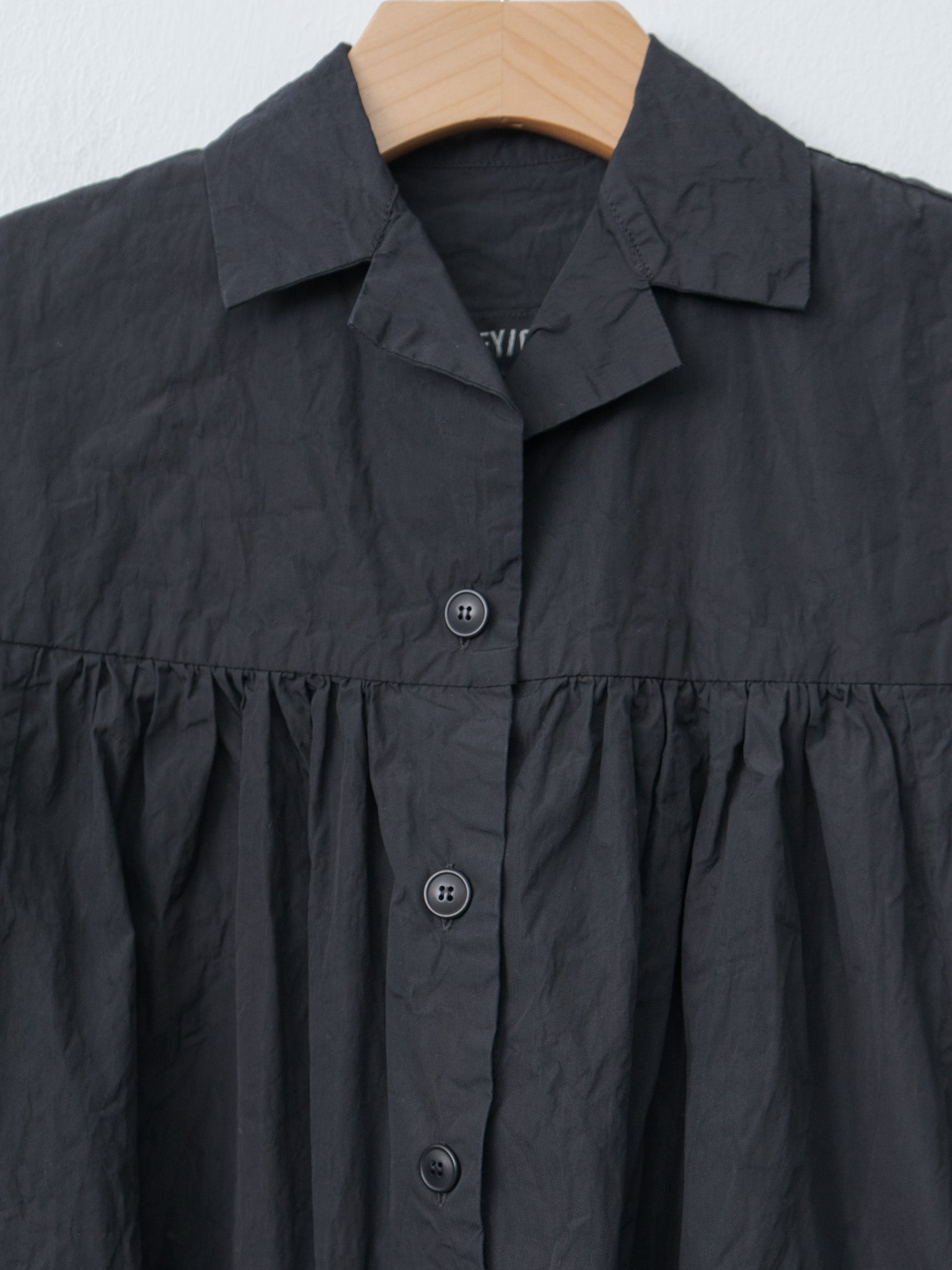 Namu Shop - Casey Casey Rythme Dress TAFFETA - Black