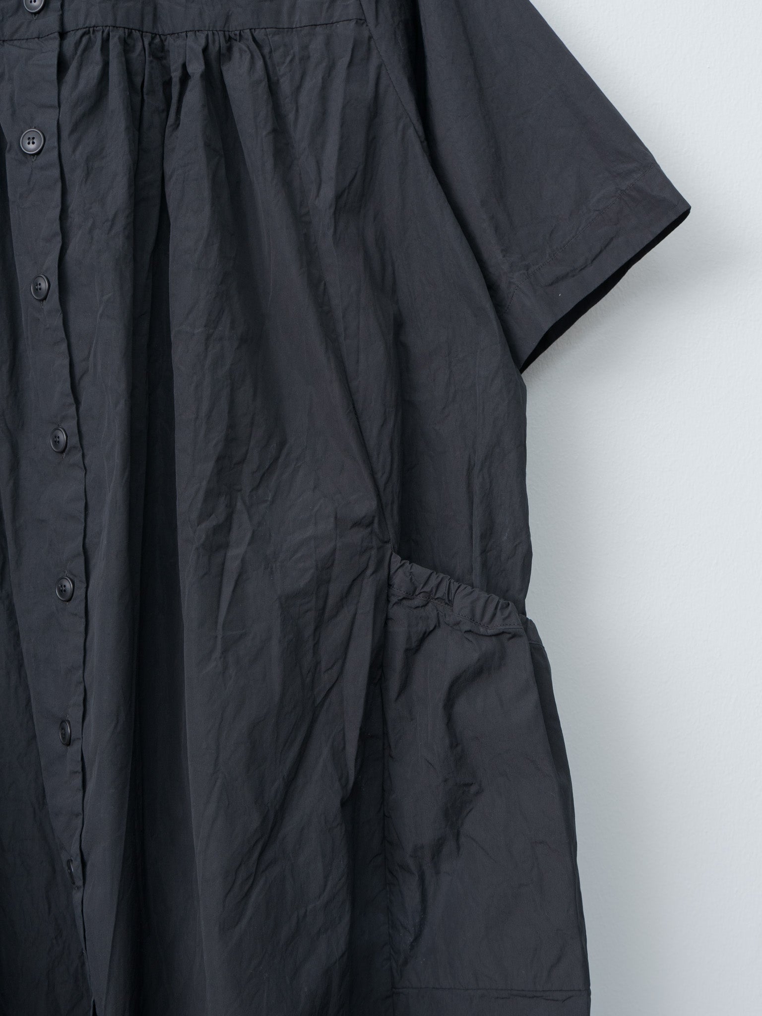 Namu Shop - Casey Casey Rythme Dress TAFFETA - Black