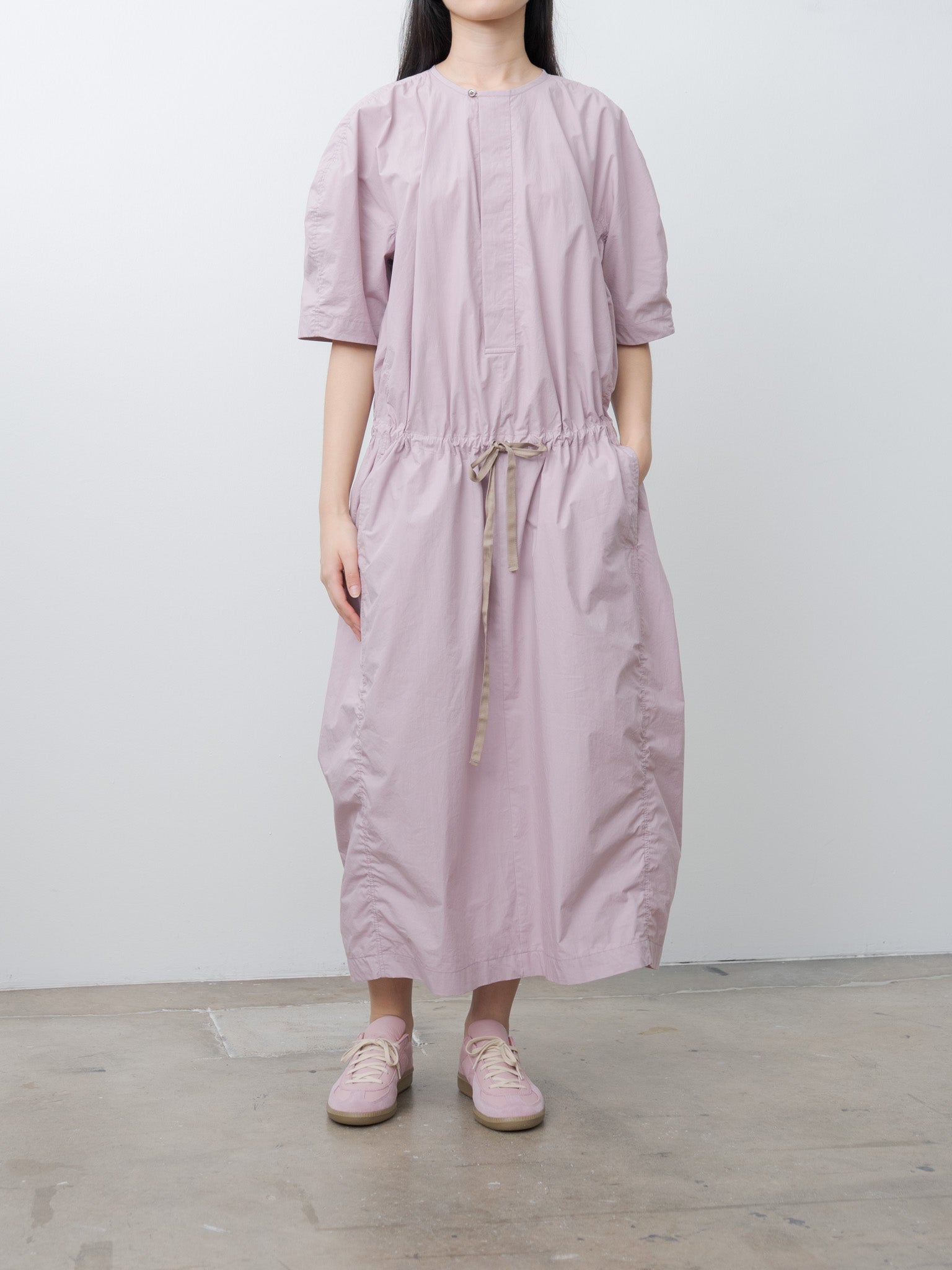 Namu Shop - Lemaire Parachute Dress - Dusty Rose