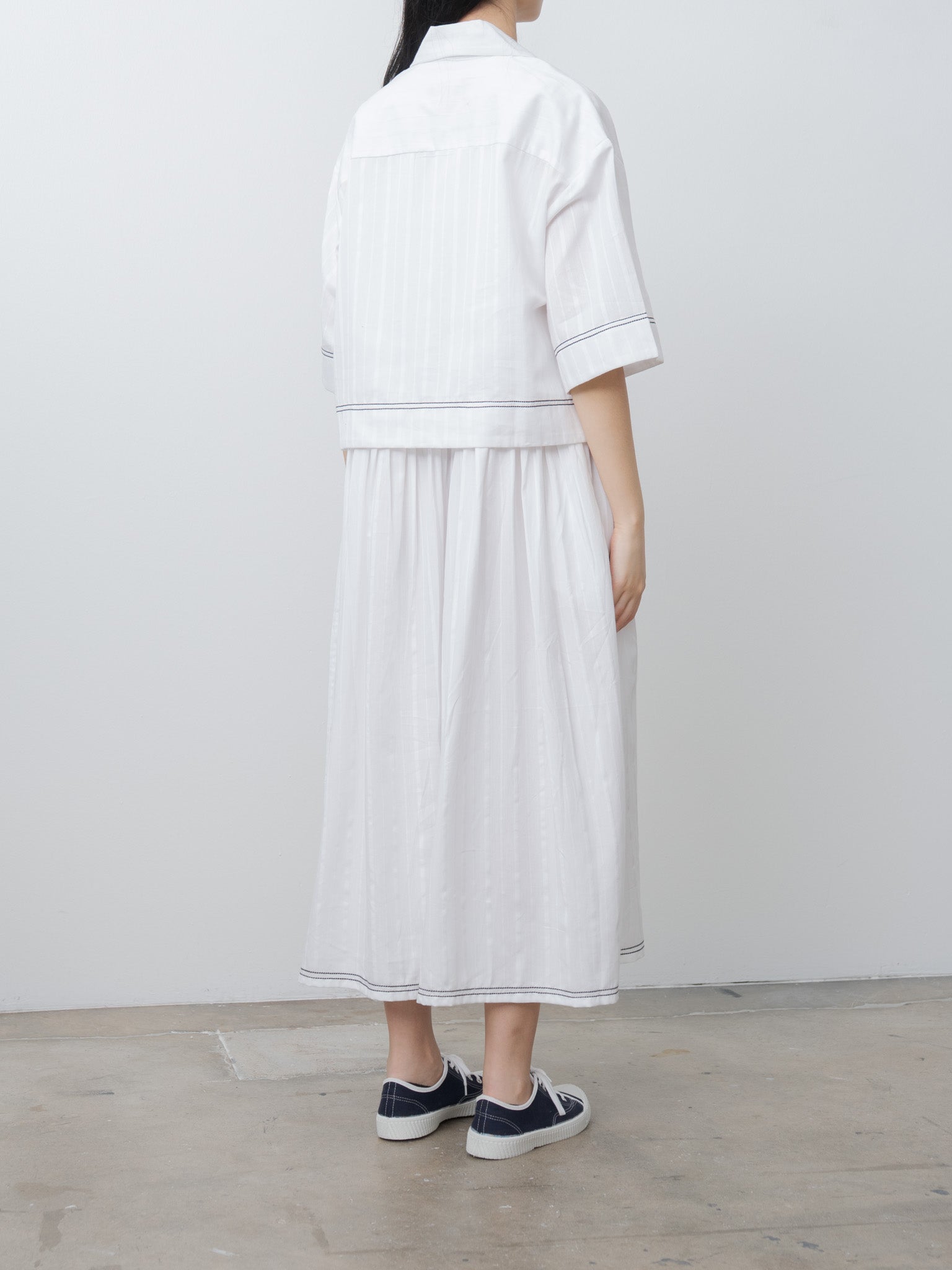 Namu Shop - Eleph School Shirt - White