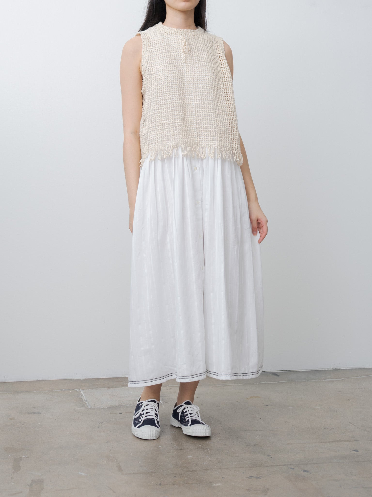 Namu Shop - Eleph Net Top - Ecru