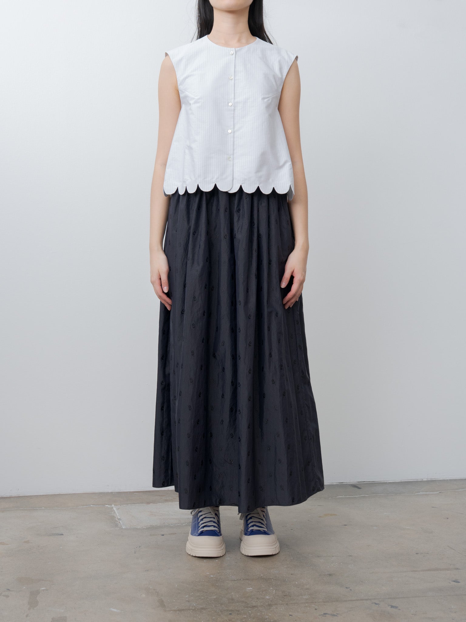 Namu Shop - Eleph Some Skirt - Navy