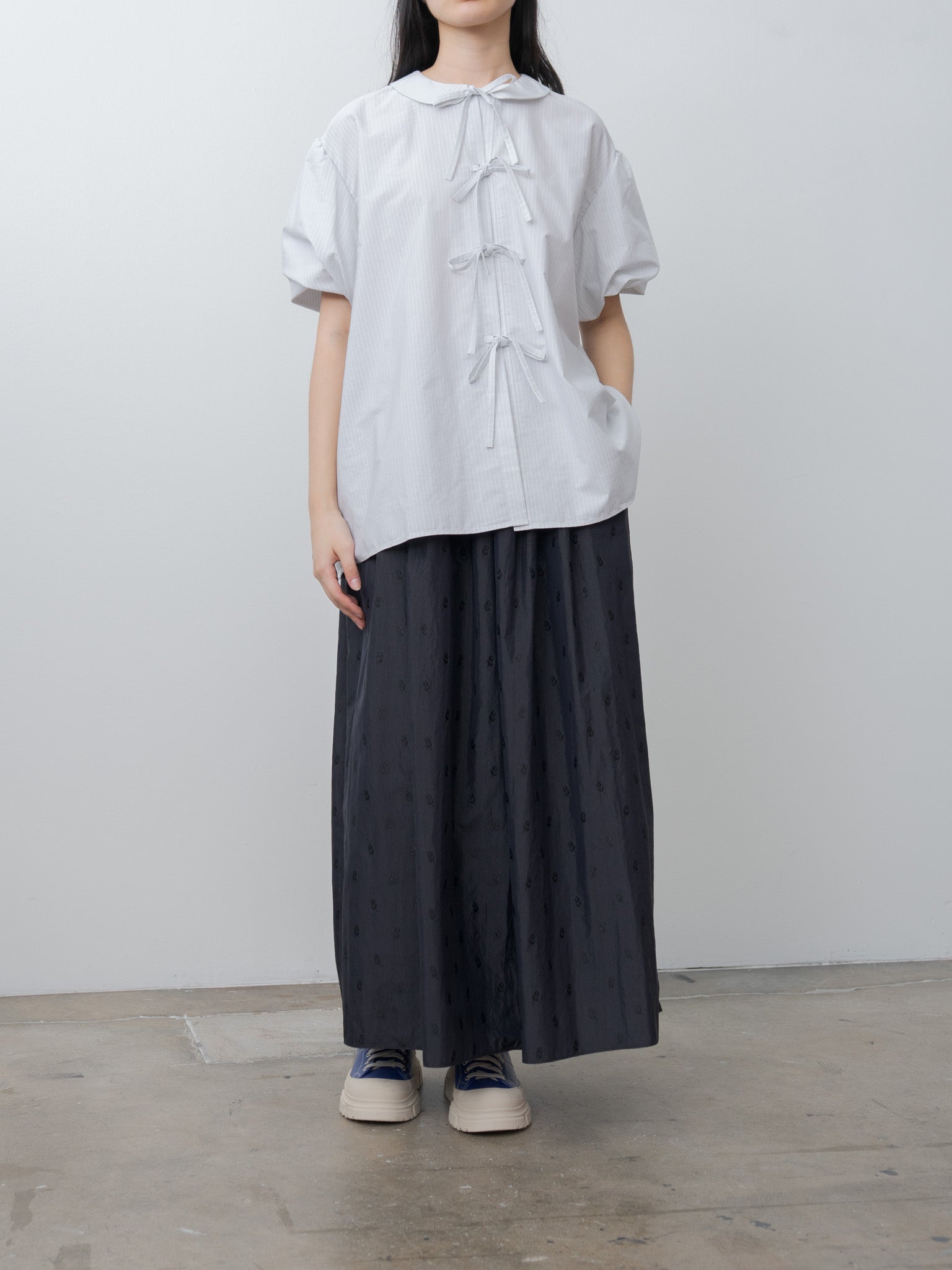 Namu Shop - Eleph Some Skirt - Navy