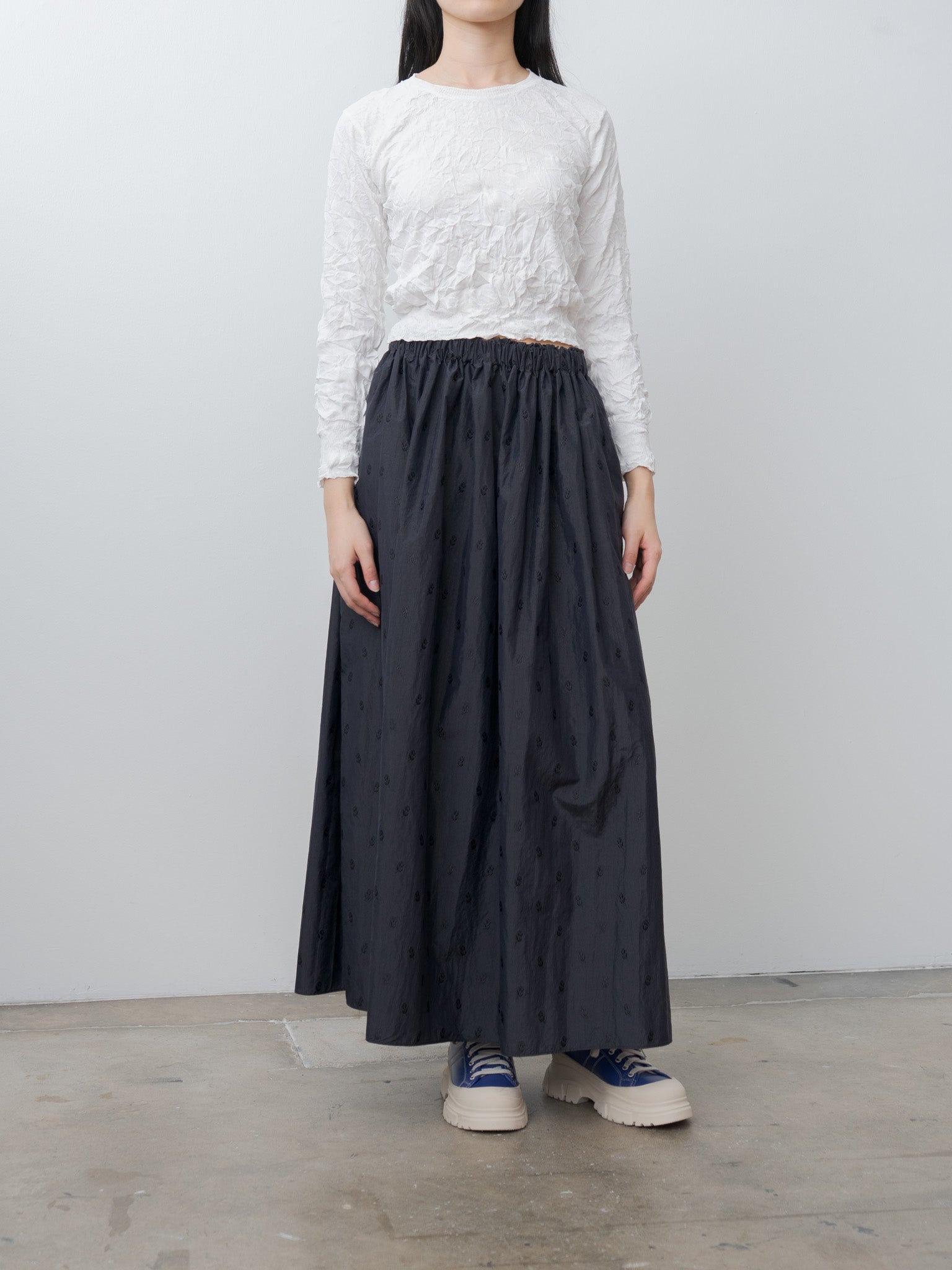Namu Shop - Eleph Some Skirt - Navy