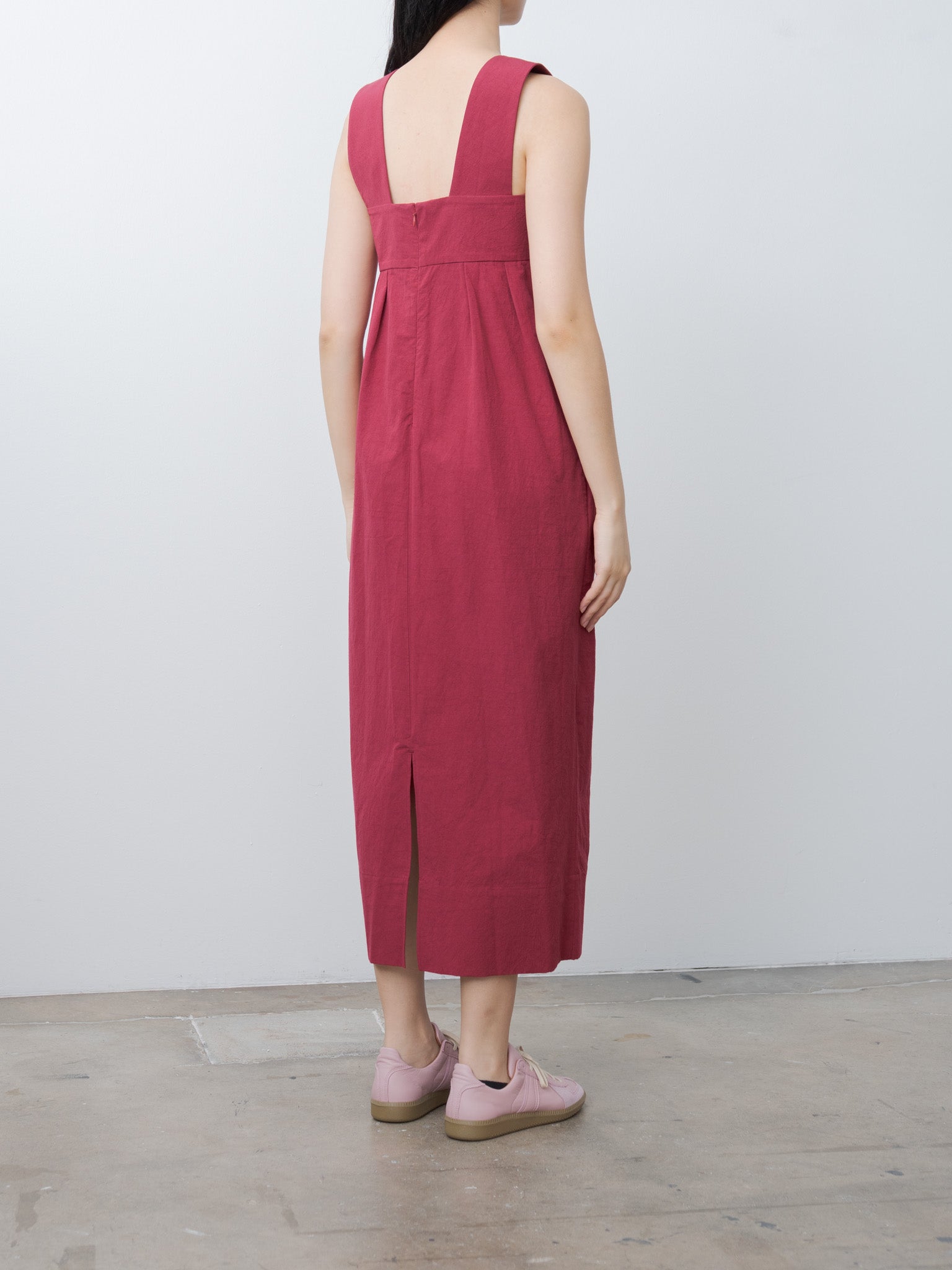 Namu Shop - Sayaka Davis Thick Strap Dress - Cherry